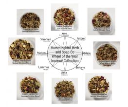 Wheel of the Year Herbal Incense Set - 8 Handcrafted Blends