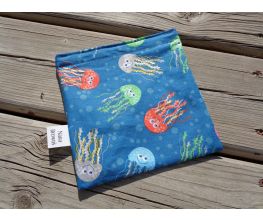 Reusable Sandwich Bag, Reusable Snack Bag - Jellyfish