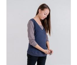 GILLIAN V-NECK KNIT VEST