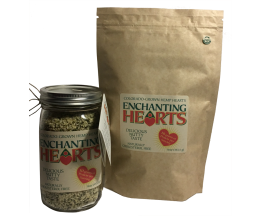 Enchanting Hearts - 1 Pound Organic Hemp Hearts grown in Colorado
