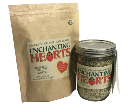 Enchanting Hearts - Half Pound Organic Hemp Hearts grown in Colorado