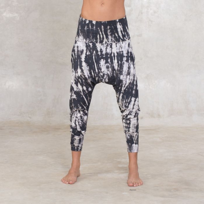 Batik Long Drop pants ~ Bamboo Yoga pants ~ Women Harem